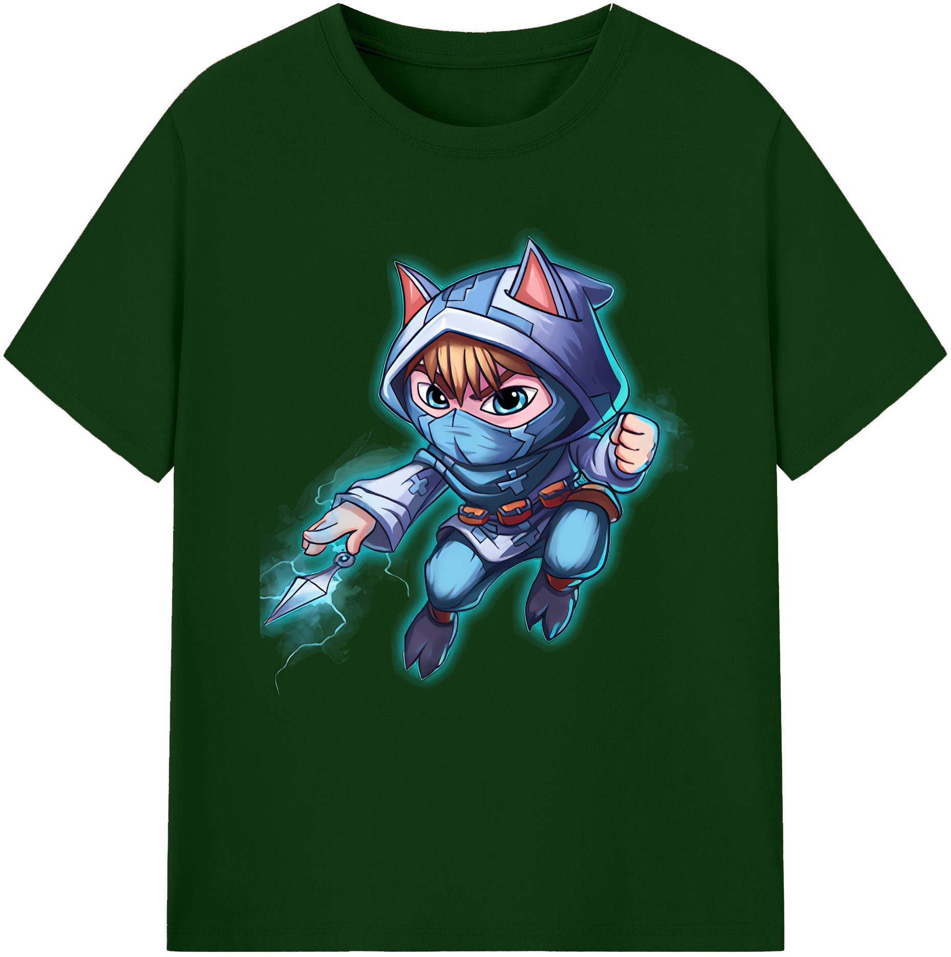 リーグ・オブ・レジェンド League of Legends LOL 綿100％半袖Tシャツ（フロントプリント）